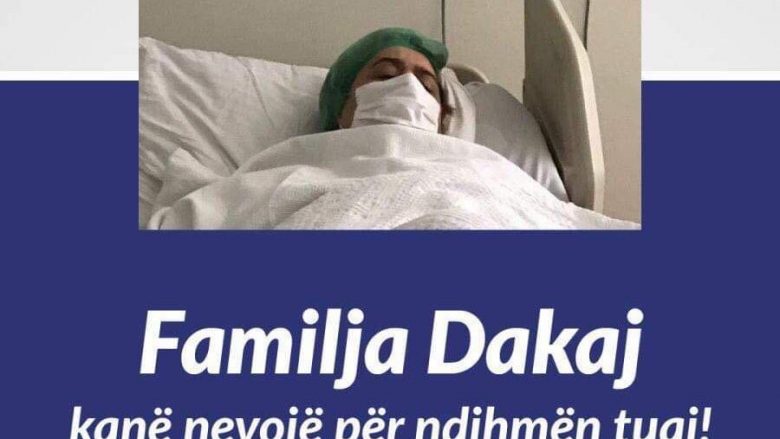 Zymrie Dakaj nga Caraviku i Klinës vuan nga leukemia akute, familjarët kërkojnë ndihmë për shërimin e saj