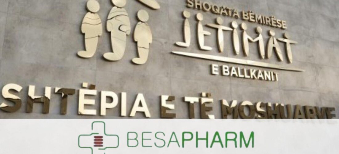 Besa Pharm ofron falas medikamente për Shtëpinë e të Moshuarve “Jetimat e Ballkanit”