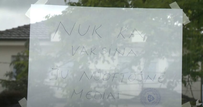 Komuna e Gjakovës nuk është e furnizuar me vaksinat anti-Covid