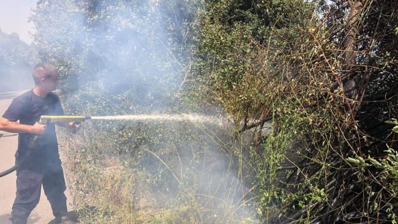 Suhareka në gjendje të rëndë, zjarr në 5 vatra