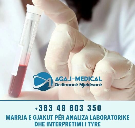 Agaj Medical gjithmonë e më afër pacientëve – Caktoni termine për analiza laboratorike