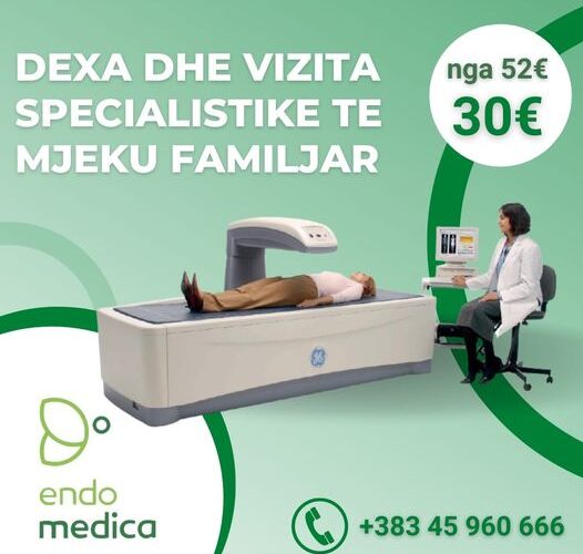 Mundësi trajtimi dhe diagnostifikimi të osteoporozës në Endomedica gjatë muajit tetor – Oferta tejet e volitshme