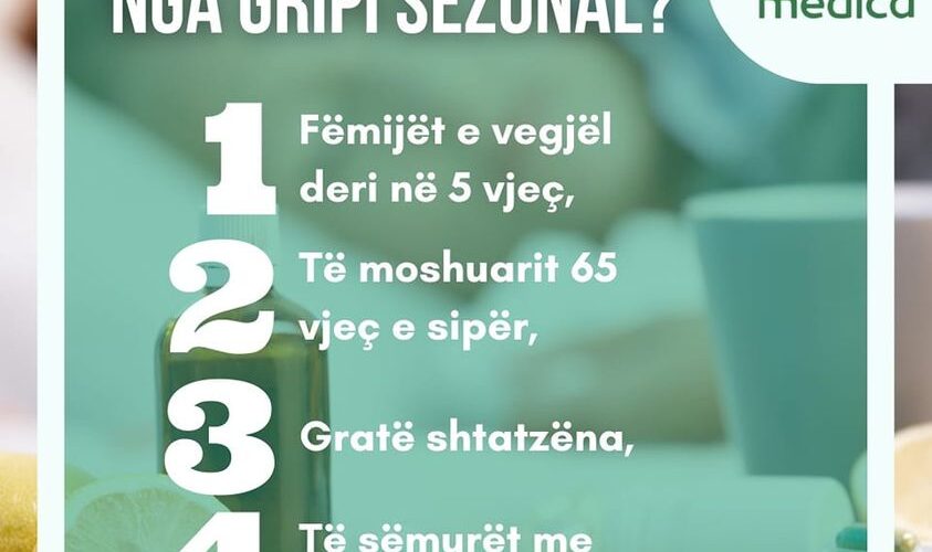 Kush rrezikohet më shumë nga gripi sezonal dhe cilat janë simptomat e tij? – Këshilla dhe informacione nga poliklinika Endomedica