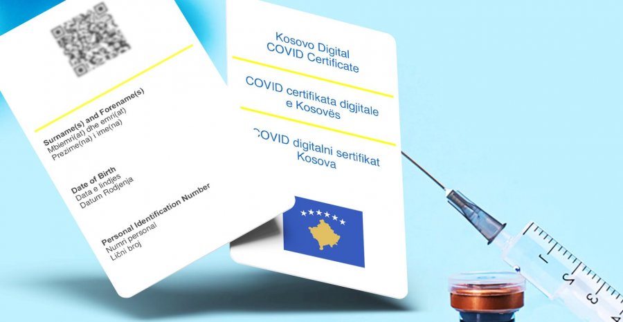 Nga sot, për të hyrë në Kosovë kërkohet certifikata e vaksinimit me dy doza