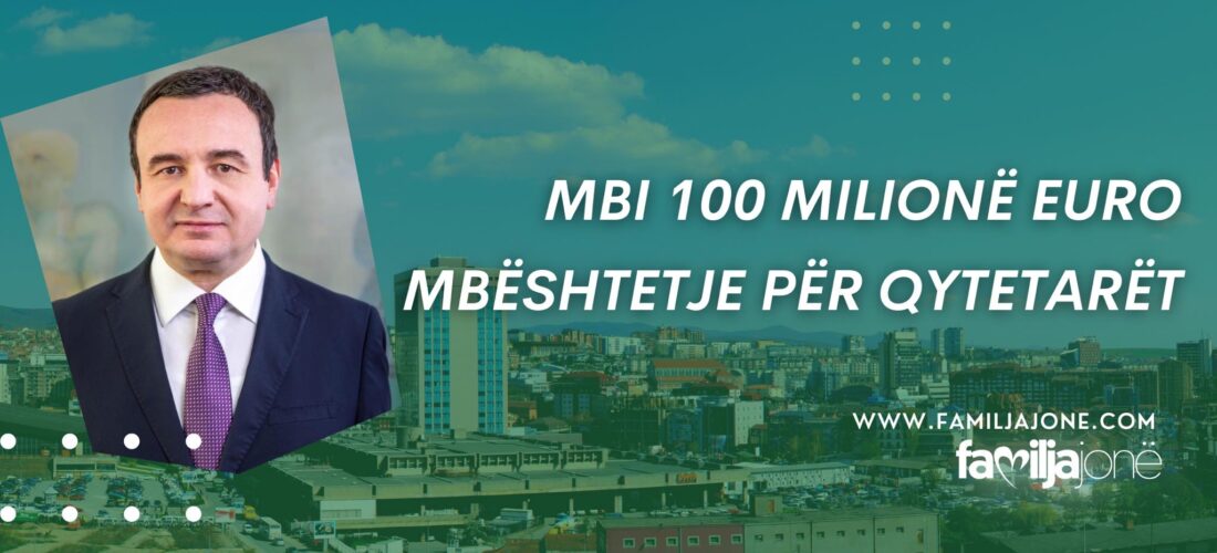 Kurti prezanton pakon e re, mbi 100 milionë euro mbështetje për qytetarët