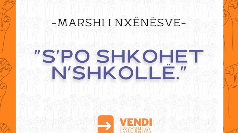 Këshilli i Nxënësve të Kosovës do të mbajë marsh protestues me moton “S’po shkohet në shkollë”