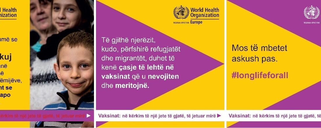 “Jetë e gjatë për të gjithë”, tema e këtij viti për Javën Evropiane të Imunizimit