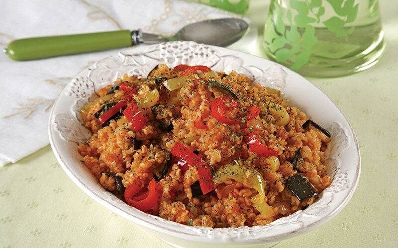 Receta për pilaf nga amviset turke