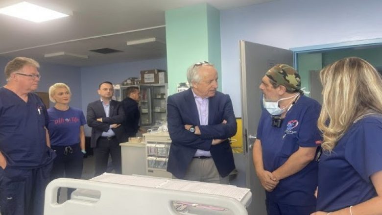 “Gift of Life Internacional” po trajton fëmijët kosovarë me probleme të zemrës në QKUK