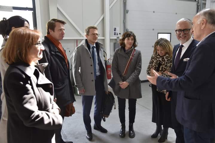 Ministri Vitia vizitoi depon qendrore të vaksinave së bashku me përfaqësuesit e Bankës Zhvillimore të Këshillit të Evropës