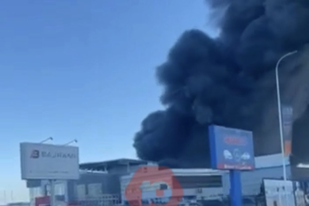 Zjarri i madh në një objekt në Çagllavicë – Policia jep detaje