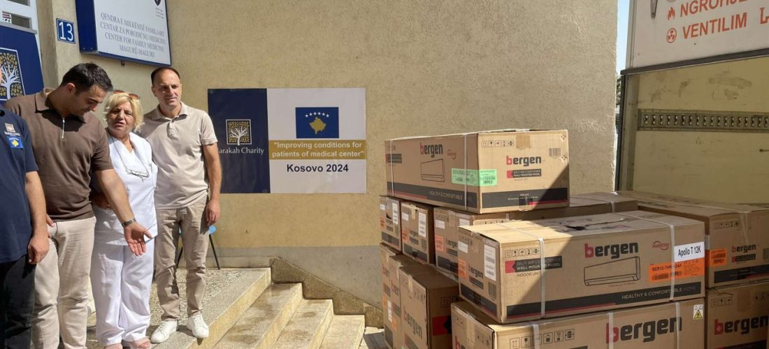 QFM-të në Magurë e Dobrajë përfitojnë donacion me kondicionerë nga shoqata “Swiss Barakah”