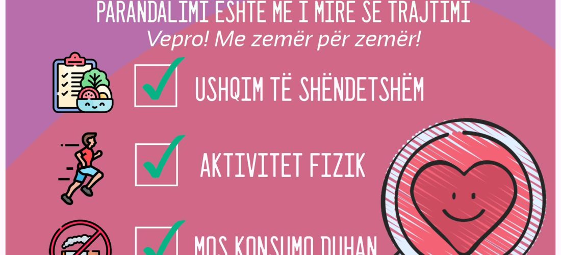 Me moton “Vepro! Me zemër për zemër!, shënohet Dita Botërore e Zemrës