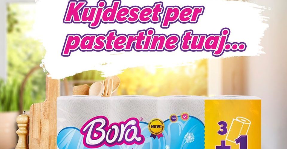 Kujdesi për pastërtinë tuaj me Bora!