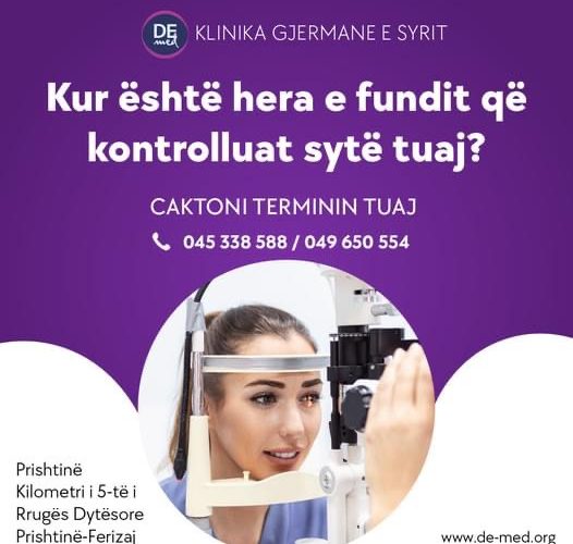 KlinikaDEmed – Sytë tuaj meritojnë më të mirën!