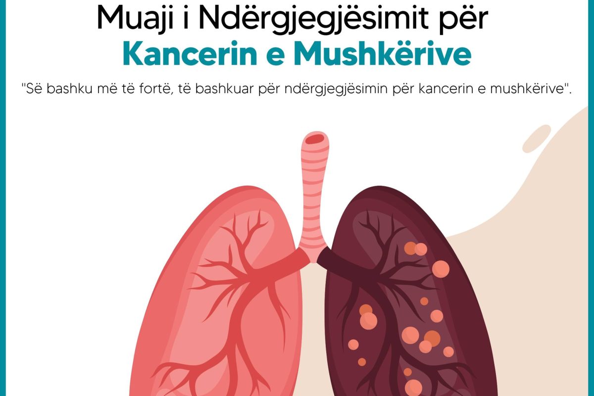 Muaji i Ndërgjegjësimit për Kancerin e Mushkërive