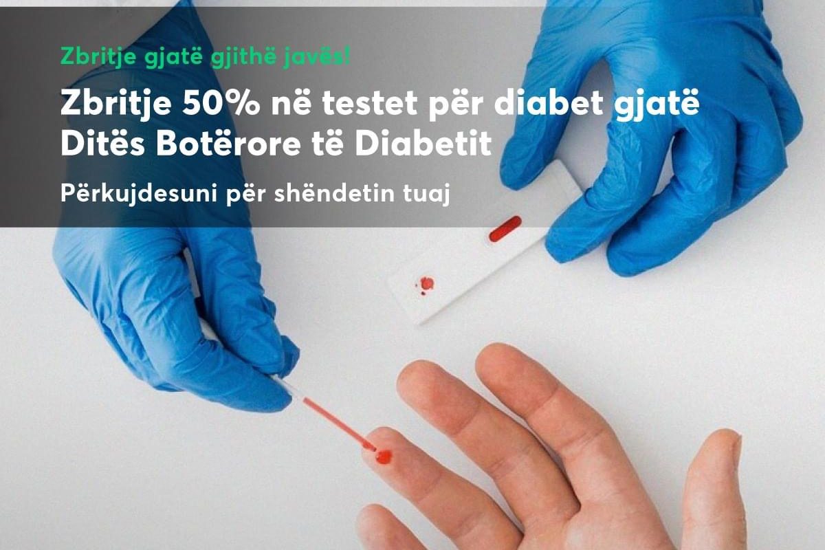 Dita Botërore e Diabetit: Përfitoni 50% zbritje në Pinea Medical Center