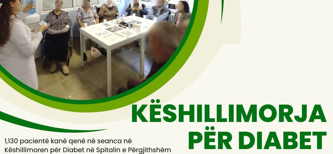 Mbi 1 mijë pacientë kanë qenë në seanca në Këshillimoren për Diabet në Spitalin e Përgjithshëm Pejë gjatë vitit 2024