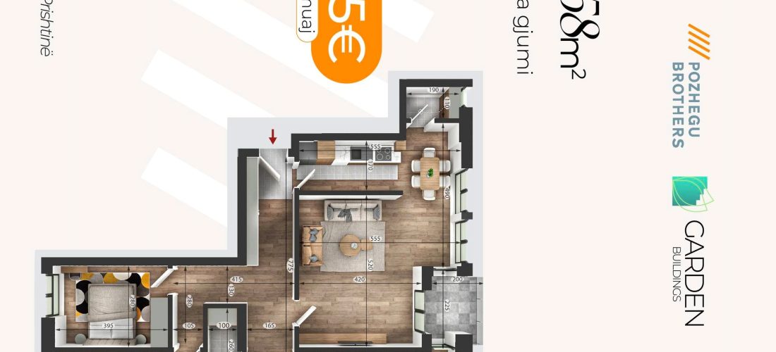 Banesat në shitje – Objekti H3 nga Pozhegu Brothers