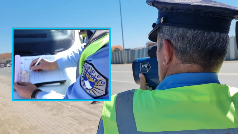 2345 gjoba trafiku për 24 orë në Kosovë