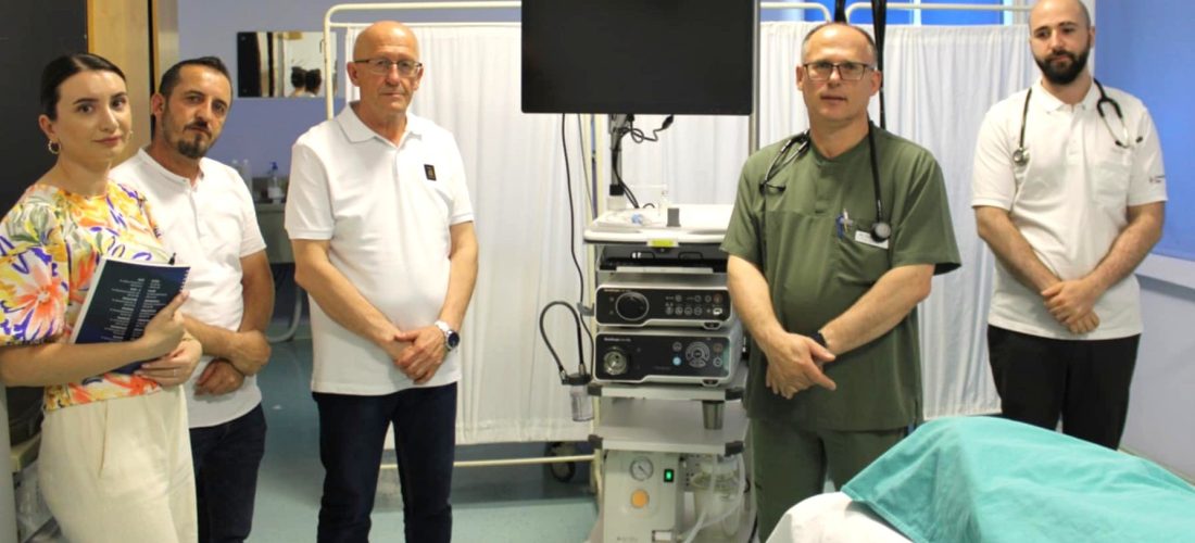 Spitali i Pejës pajiset me aparaturë moderne për gastroskopi dhe kolonoskopi
