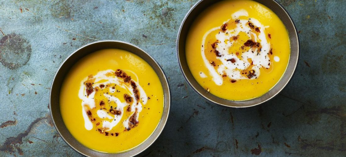 Supë me patate të ëmbla