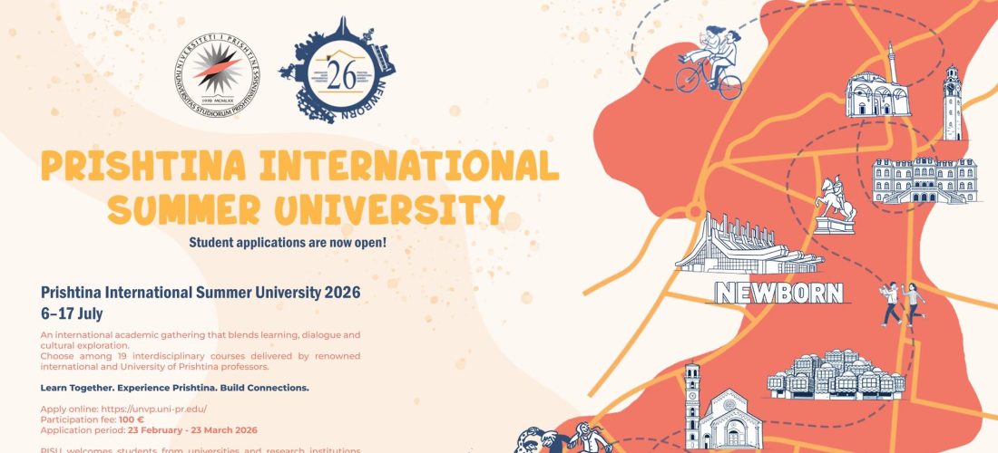 Hapet thirrja për aplikime për edicionin e 26-të të Universitetit Ndërkombëtar Veror të Prishtinës