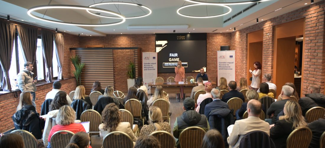 Peja nikoqire e konferencës ndërkombëtare për promovimin e barazisë gjinore në sport