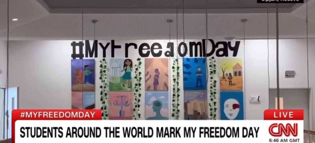 Edhe këtë vit Shkolla Finlandeze përfshihet në platformën ndërkombëtare #MyFreedomDay