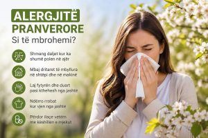 Si të mbrohemi nga alergjitë pranverore – Këshilla nga Spitali i Pejes