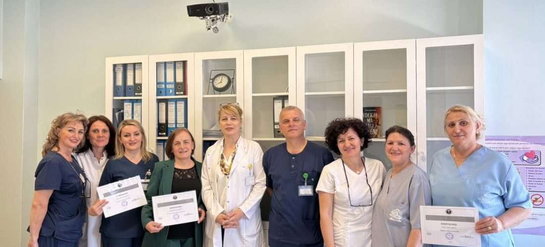 Vlerësohen me mirënjohje profesionistët shëndetësorë në Klinikën e Endokrinologjisë për kontributin në vitin 2025