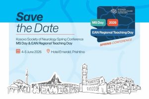 Shoqata e Neurologjisë e Kosovës organizon me 4 dhe 5 qershor Konferencën Pranverore – ngjarja e parë e bashkëorganizuar me European Academy of Neurology
