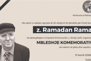 Fjalë mirënjohjeje për Ramadan Ramën: “Një jetë me urtësi, karakter dhe vepra”