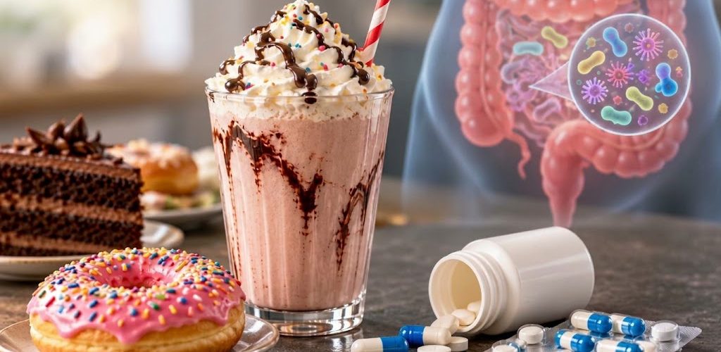 Antibiotikët dhe sheqeri janë kombinim i keq për zorrët: Shmangia e ëmbëlsirave mbron mikrobiomën